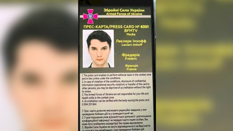 Ukraynada daha bir jurnalist həlak oldu