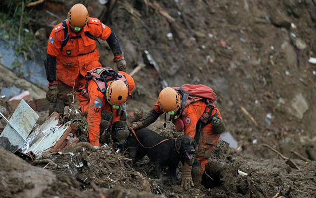 Braziliyada leysan yağışlar nəticəsində ölənlərin sayı artdı