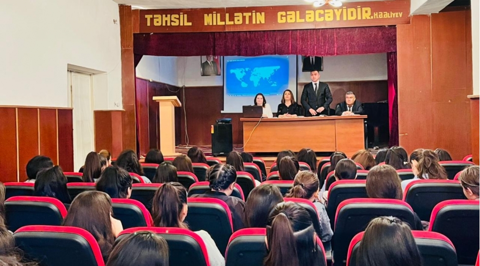 “İnsan alverinə qarşı mübarizə” mövzusunda maarifləndirici tədbir keçirilib -FOTO