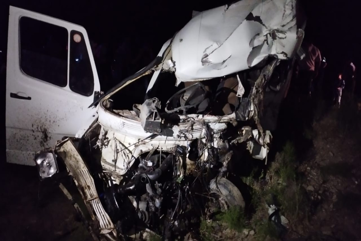 Kürdəmirdəki qəzada 2 nəfər həlak olub - FOTO