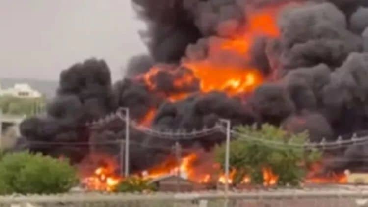 ABŞ-da kimya zavodunda yanğın baş verib