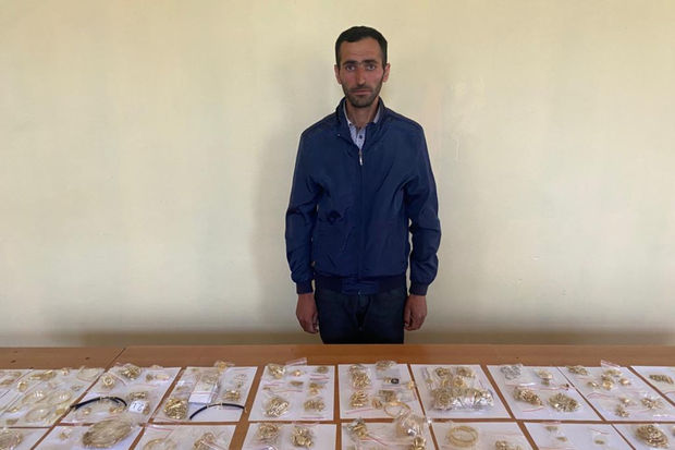 İran-Azərbaycan sərhədində ƏMƏLİYYAT: Külli miqdarda qızıl ƏLƏ KEÇDİ - FOTO