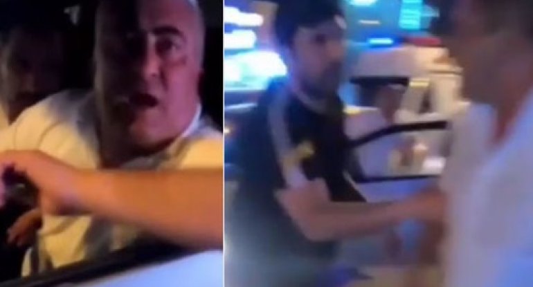 Bakıda daha bir motosikletçi döyüldü - VİDEO