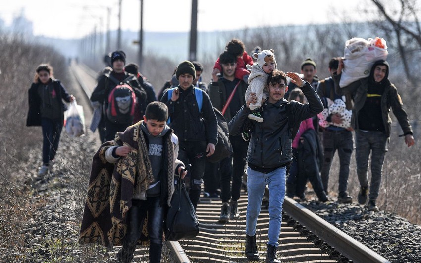 Aİ ölkələrində Ukraynadan olan qaçqınların sayı 7 milyonu keçib