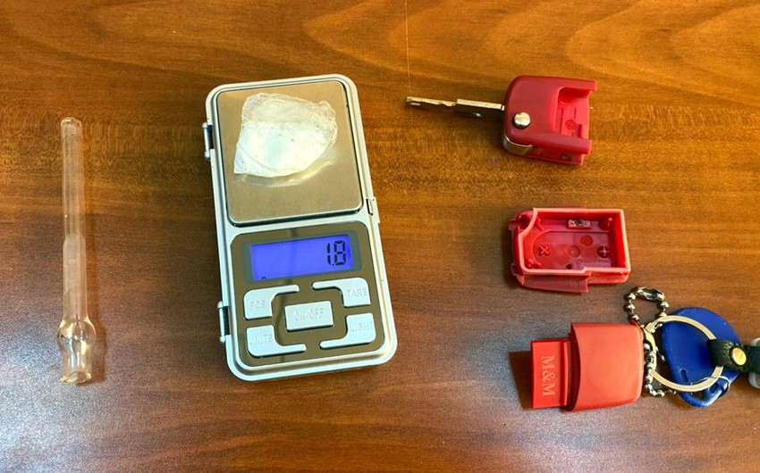 Azərbaycan gömrüyü ölkəyə psixotrop maddənin keçirilməsinin qarşısını alıb