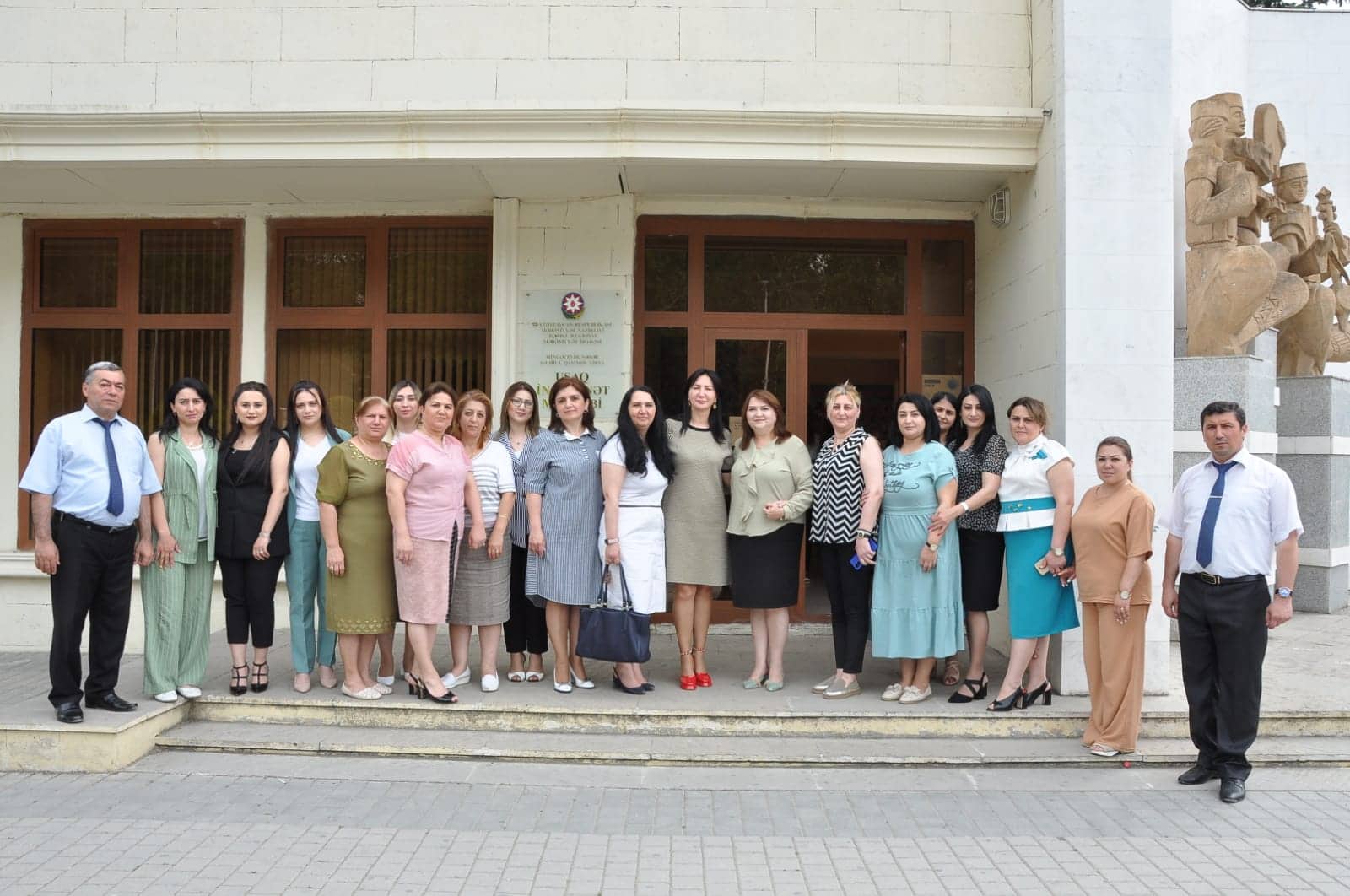 Ayfər Gedikli Bərdə Regional Mədəniyyət İdarəsinin qonağı olub