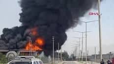 Neft zavodunda yanğın baş verib