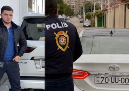 İtə kabab yedizdirən iş adamının övladlarından növbəti əməl - Saxta nömrəli avtomobildə...