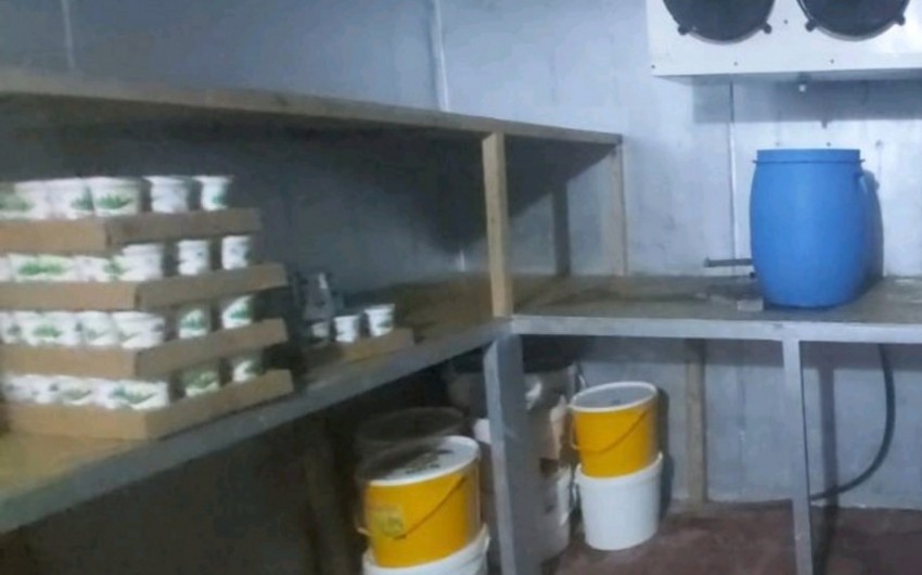 Bakıda süd məhsullarının istehsalı müəssisəsi nöqsanlara görə bağlanıb