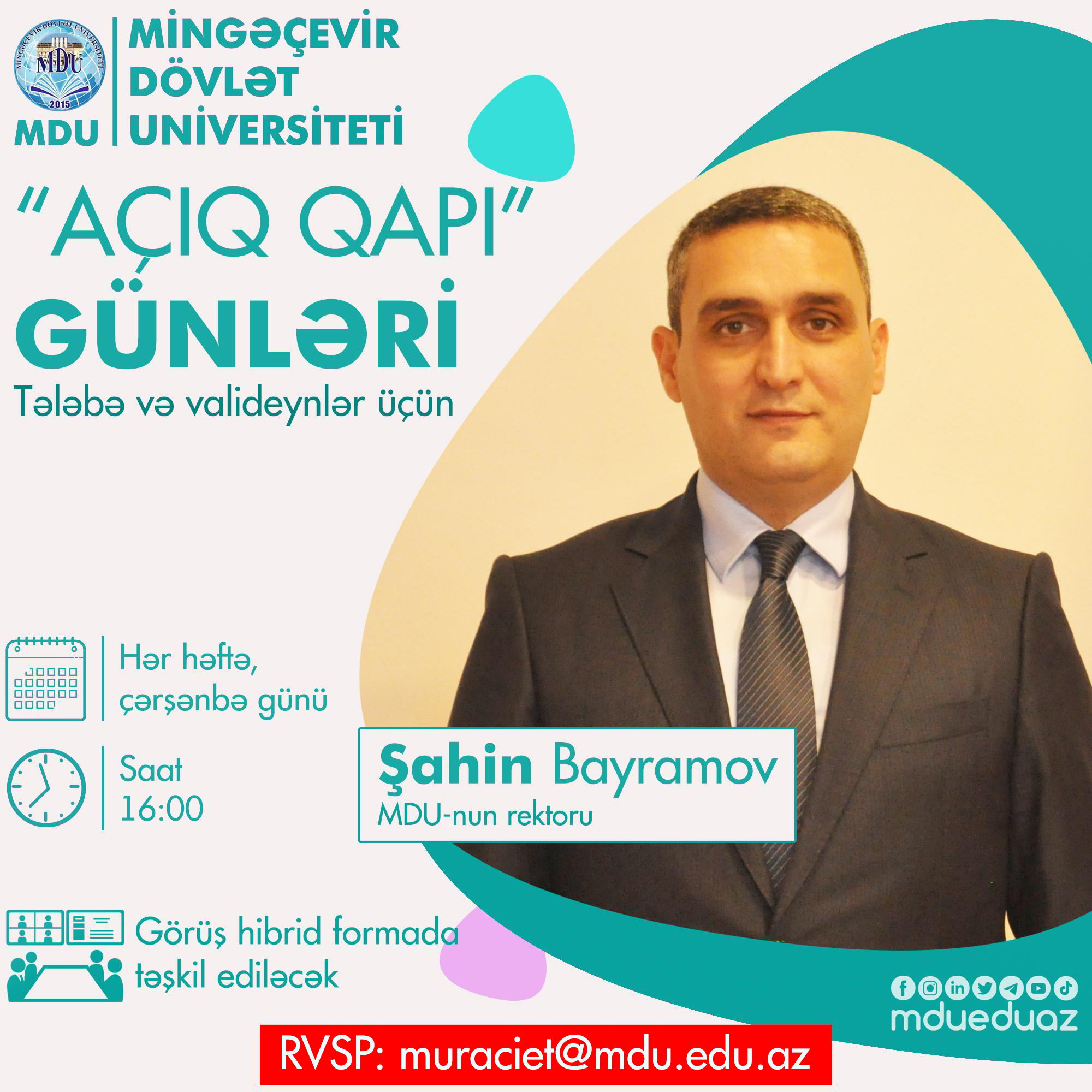 Mingəçevir Dövlət Universitetində növbəti “Açıq qapı” günü keçiriləcək