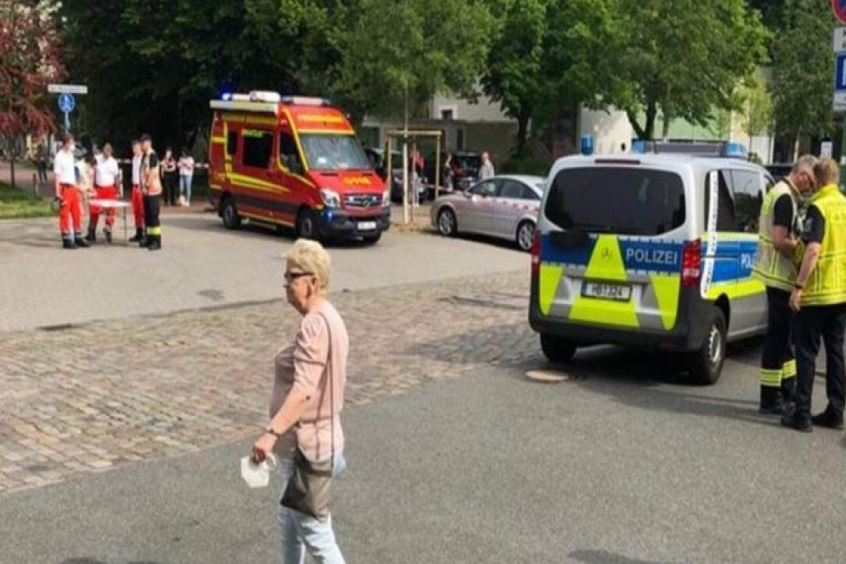 Almaniyada silahlı insident zamanı 2 nəfər ölüb