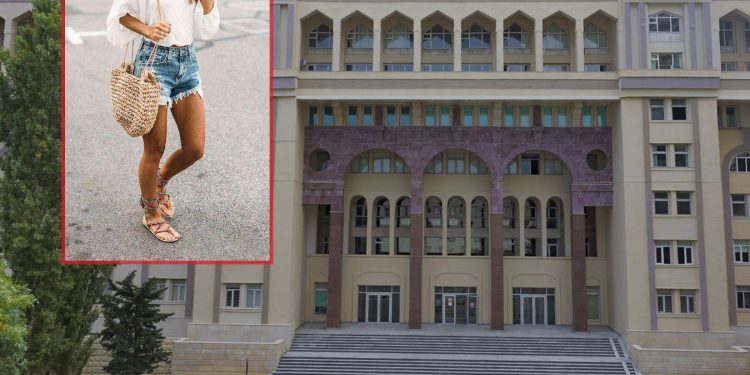 Tibb Universitetindən şortik qadağası – FOTO – AÇIQLAMA