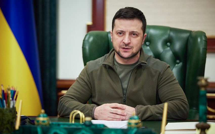 Volodimir Zelenski Amerika yəhudilərindən dəstək istəyib