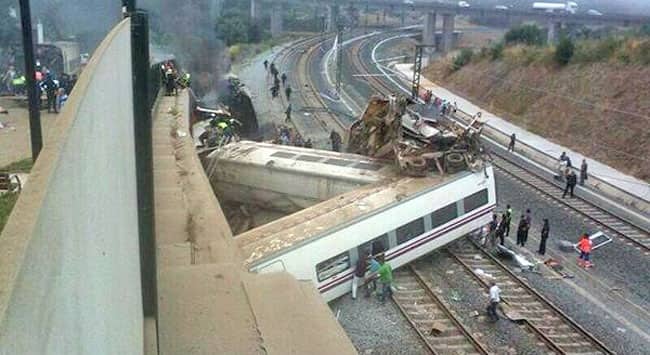 İspaniyada qatar qəzası: 22 YARALI 