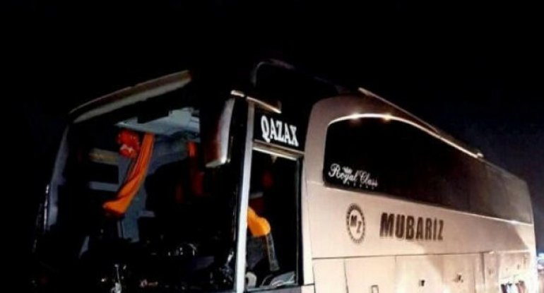 Məktəblilərin qəzaya düşdüyü avtobusun sürücüsü AÇIQLAMA VERDİ - VİDEO