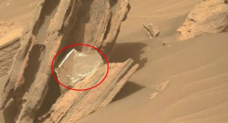 Marsa həyat axtarmağa gedənlər zibil tapdı - FOTO