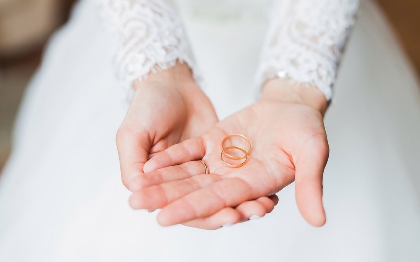 Bu il Azərbaycanda 18 506 nikah, 5 043 boşanma halı qeydə alınıb