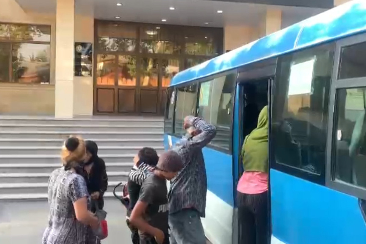 Gəncədə dilənçilər saxlanılıb