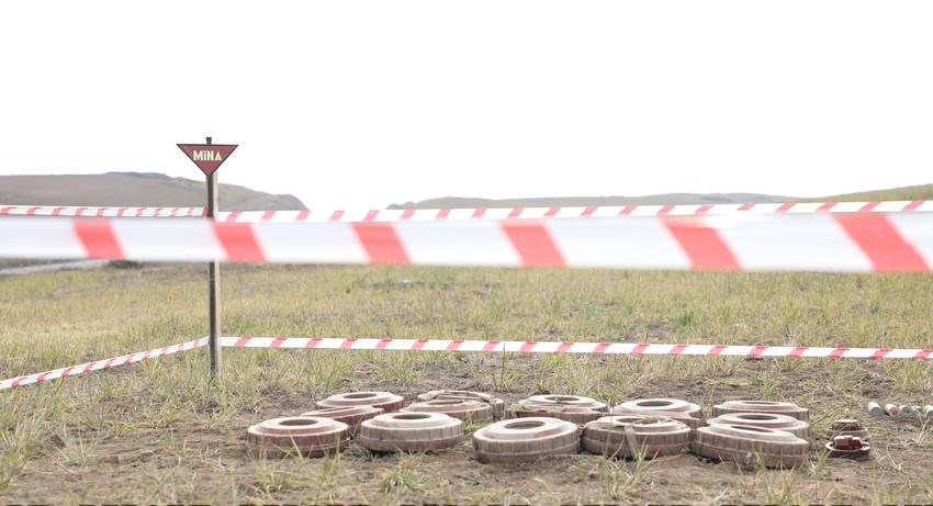 Azad edilən ərazilərdə daha 92 mina aşkarlanıb