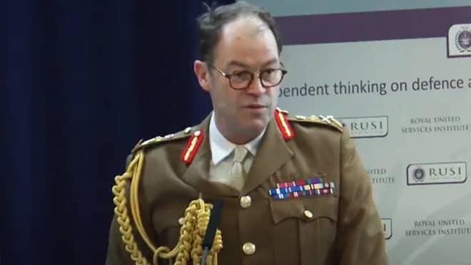 Britaniya Baş Qərargah rəisi: “Avropada müharibəyə hazırlaşmalıyıq”