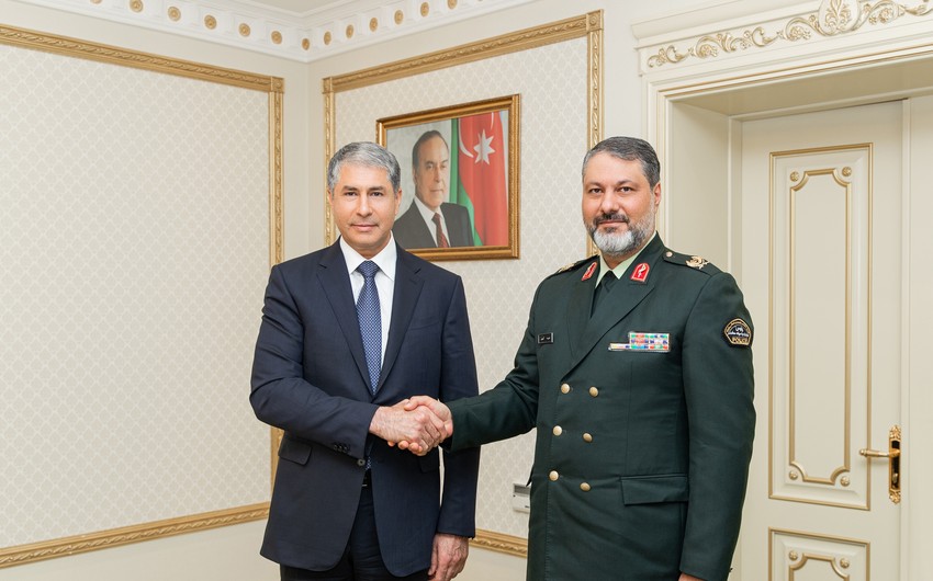 Vilayət Eyvazov İranın Narkotiklərlə Mübarizə Polisinin rəisi ilə görüşüb