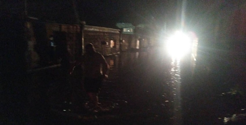 Gəncədə güclü yağış fəsadlar törədib, evlərin həyətlərini su basıb