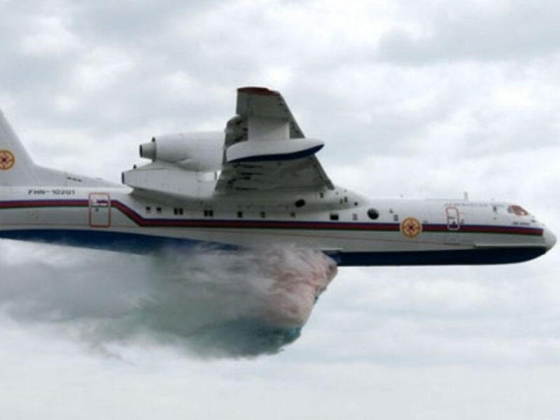 Amfibiya tipli təyyarəmiz yaxın saatlarda Türkiyəyə yola düşəcək