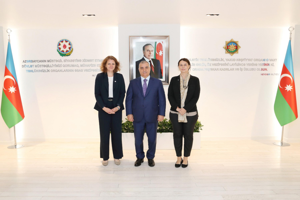 DTX rəisi BQXK-nın nümayəndələri ilə görüşüb