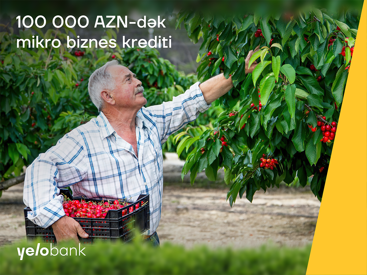 Yelo Bank-dan 100 000 manatadək mikro biznes krediti