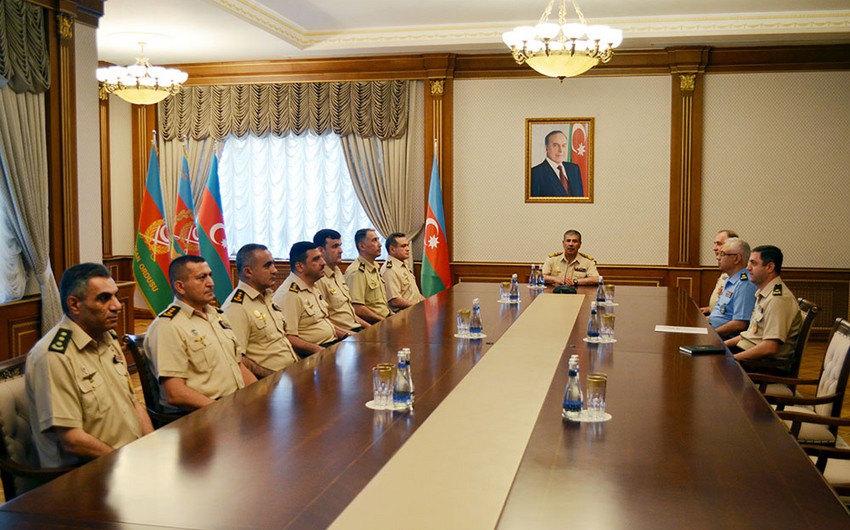 Müdafiə Nazirliyinin bir qrup hərbi qulluqçusuna ali hərbi rütbələr təqdim edilib