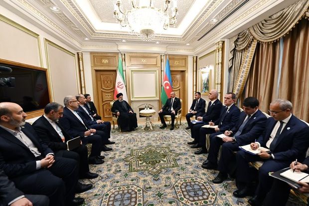 Aşqabadda Azərbaycan və İran prezidentlərinin görüşü olub - YENİLƏNİB