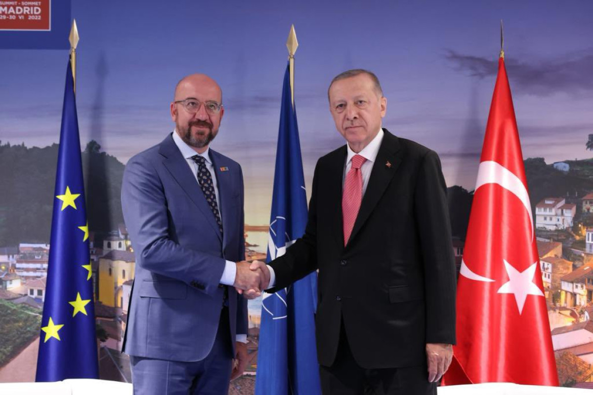 Şarl Mişel və Ərdoğan Ukraynanı müzakirə edib