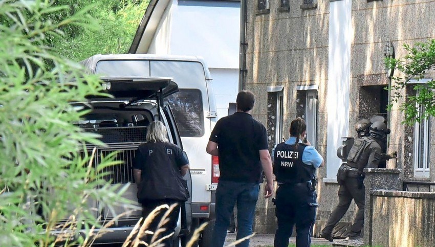 Almaniyada qətl törədən azərbaycanlıya görə polis bir neçə obyekt və evə basqın edib