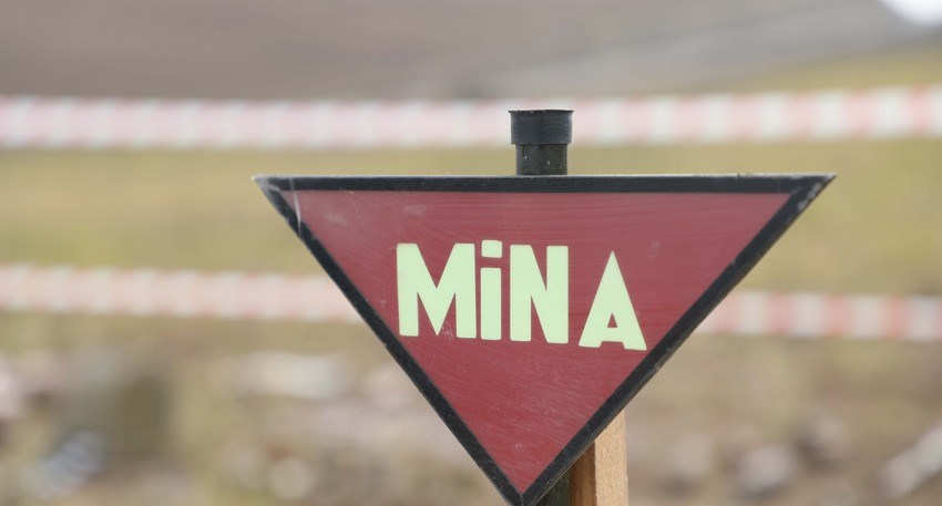 Azad edilən ərazilərdə ötən ay aşkarlanan minaların sayı açıqlanıb