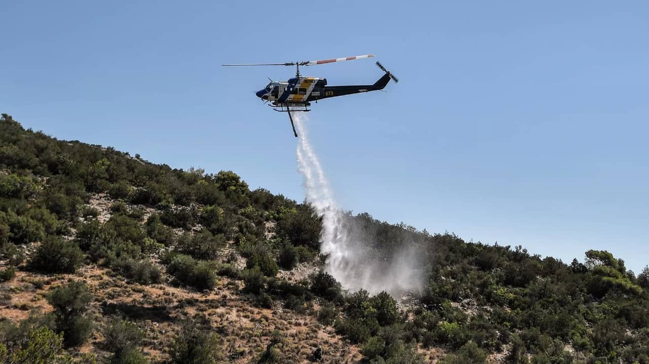 Yunanıstanda 53 nöqtədə meşə yanğını baş verib