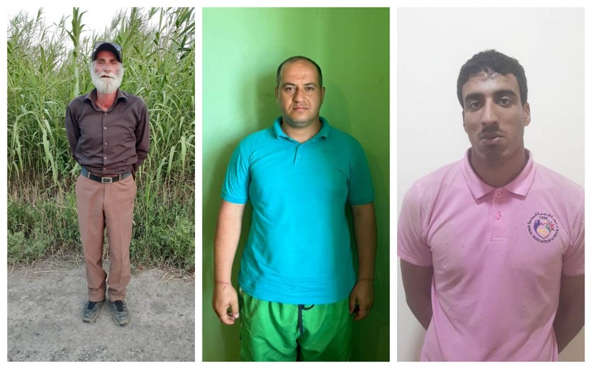 İranla sərhəddə 3 nəfər tutuldu - Foto