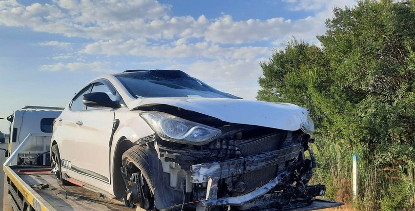 Kürdəmirdə yol qəzasında iki nəfər xəsarət alıb