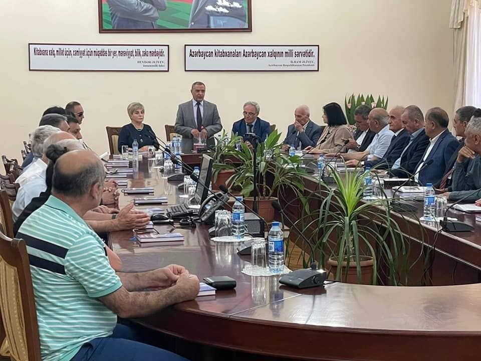 Əminə Yusifqızının “Biz vətən üçün doğulmuşuq” kitabının təqdimat mərasimi olub