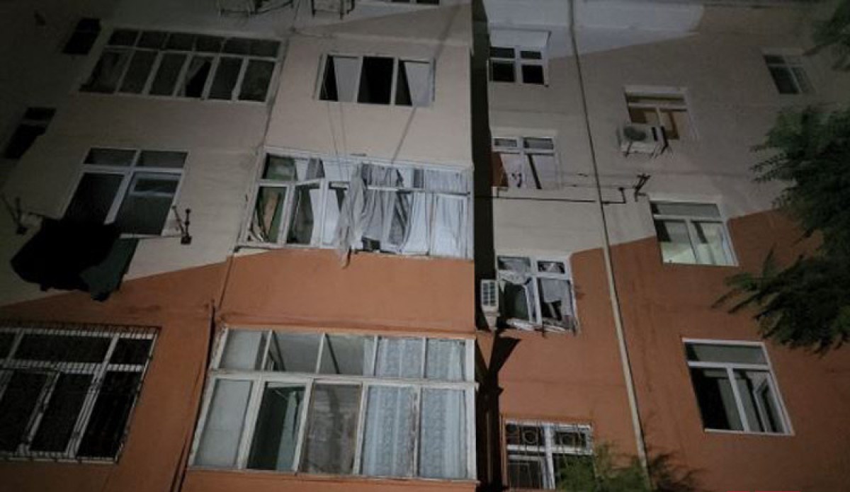 Bakıda mənzildə partlayış zamanı qadın xəsarət alıb