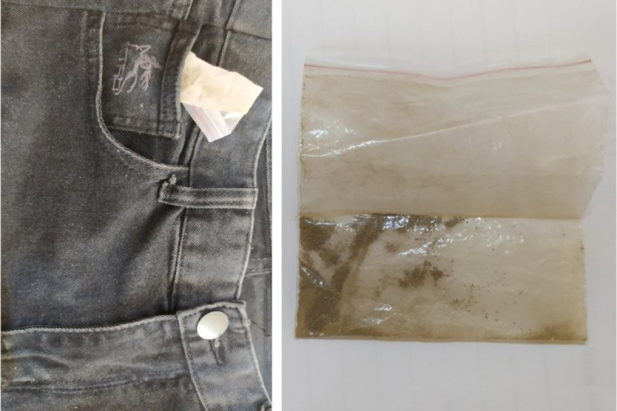 Ata həbsdəki oğluna narkotik ötürməyə cəhd edib - FOTO