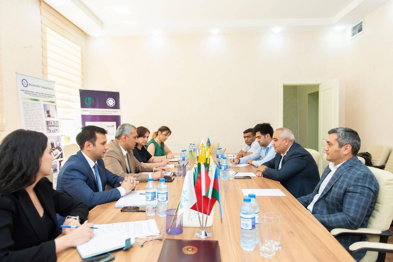 Baytarlıq Elmi-Tədqiqat İnstitutu ilə APEPEA arasında əməkdaşlıq memorandumu imzalanıb