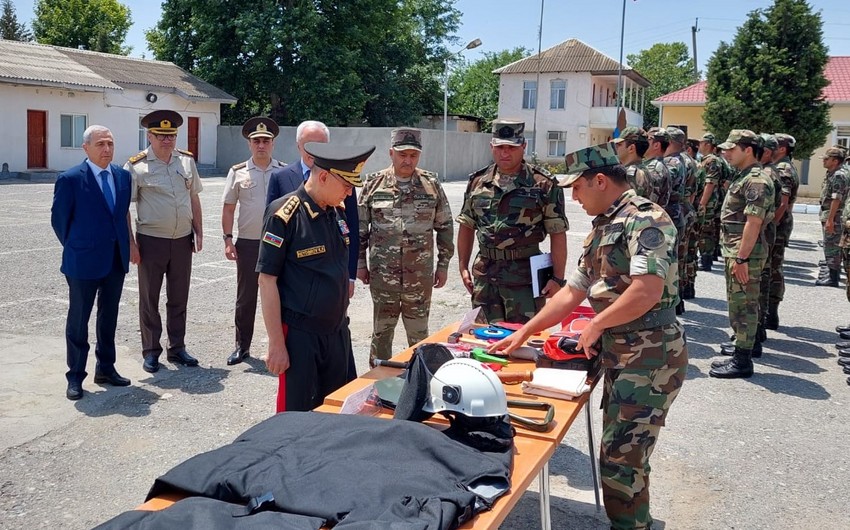 Bərdədə xüsusi təyinatlı mexanikləşdirilmiş alay yaradılıb