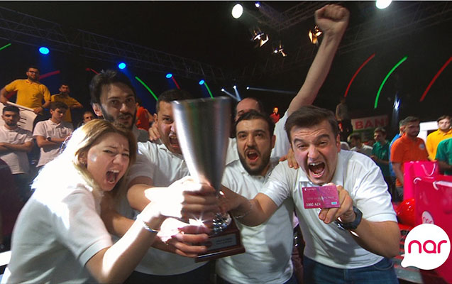 “Nar” komandası “Breyn Rinq” yarışının qalibi oldu