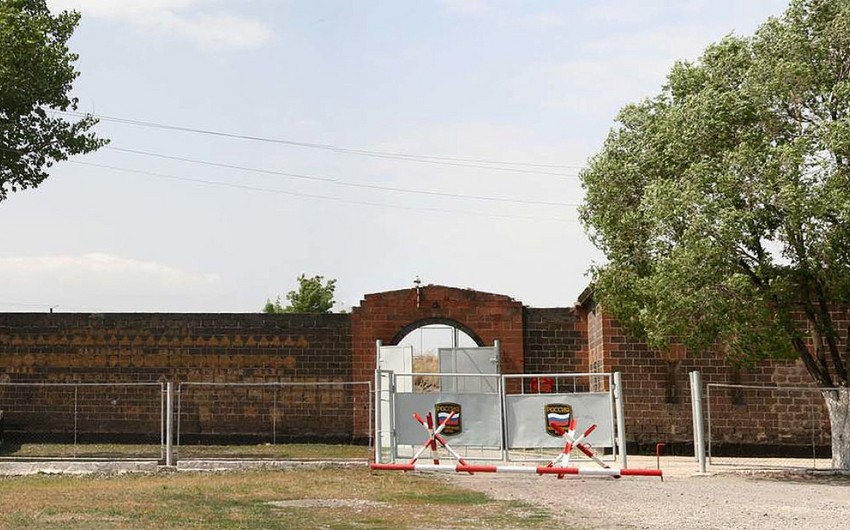 Rusiyanın Ermənistandakı poliqonunda yanğın baş verib