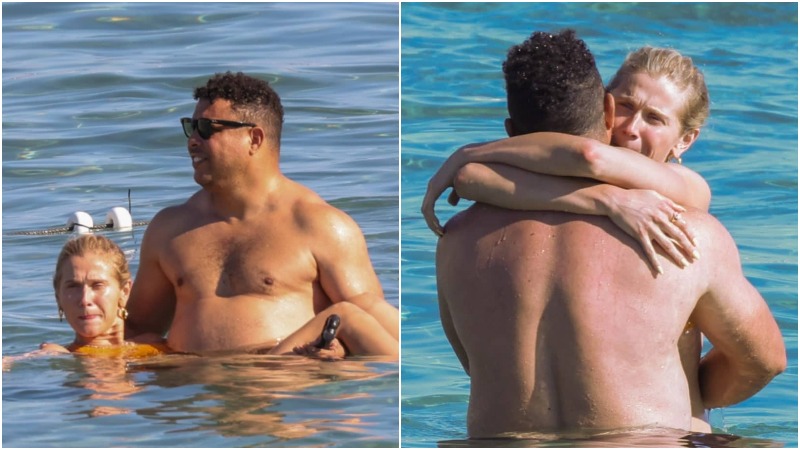 Ronaldo özündən 15 yaş kiçik sevgilisi ilə İbizada - FOTOLAR