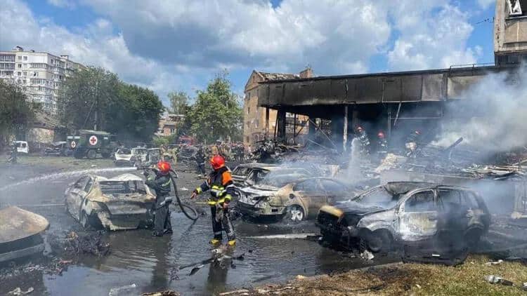 Rusiya Ukraynanın Vinnitsa şəhərini vurdu: 12 ÖLÜ, 25 YARALI