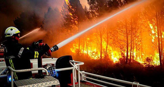 Fransada yanğın fəlakəti : 7 min hektar ərazi kül OLDU