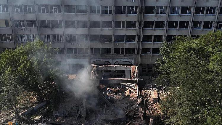 Rusiya Nikolayvda iki universitet binasına zərbələr endirib