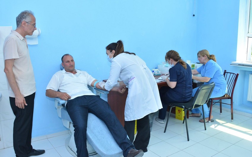 Ağalı kəndinə köçürülən ailələrin tibbi müayinələrinə başlanılıb