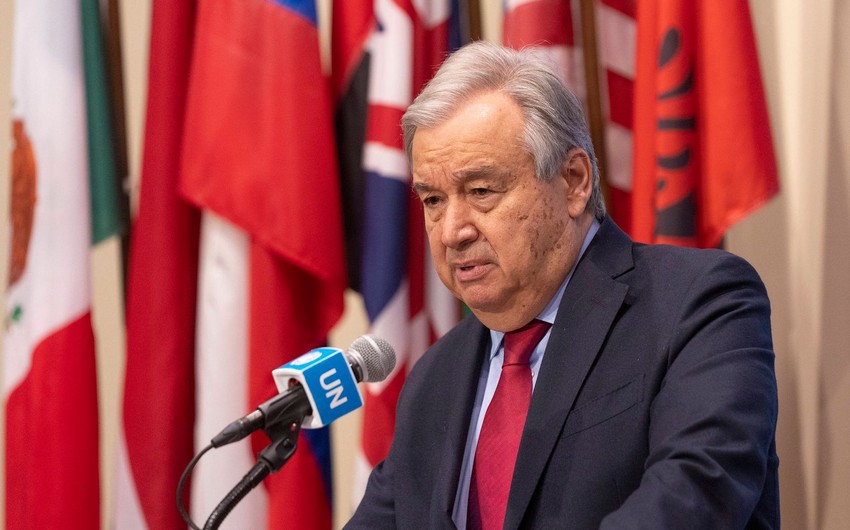 Quterreş iqlim dəyişikliyindən əziyyət çəkən ölkələrə 100 milyard dollar ayrılmasına çağırıb